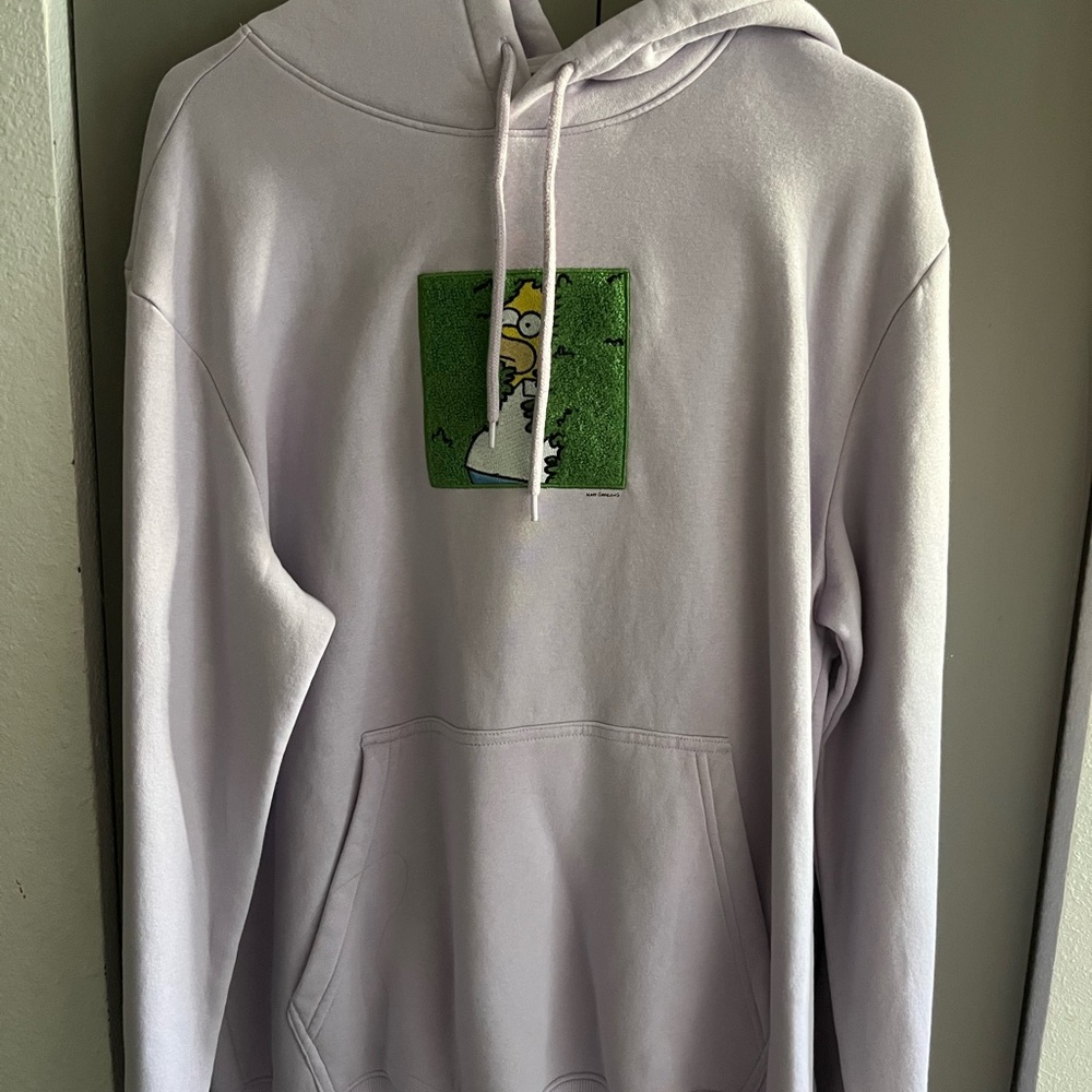 White Graphic Hoodie